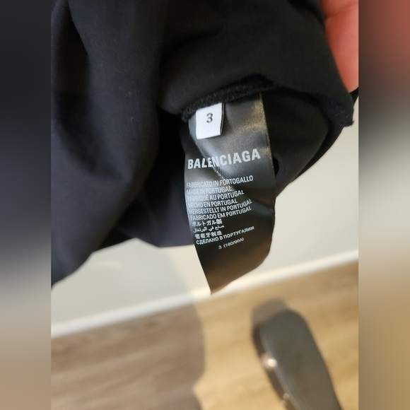 Balenciaga x Adidas Trefoil Shirt Size 3/Large - Picture 4 of 5